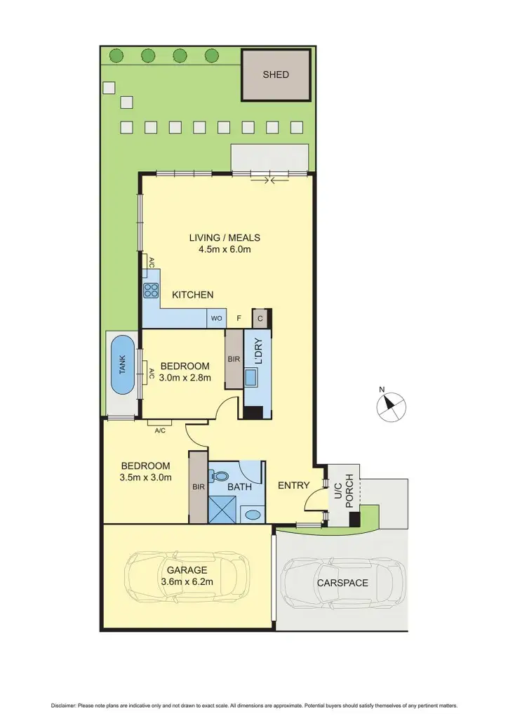 Floorplan of Homely townhouse listing, 4/61 Bevan Avenue, Clayton South VIC 3169