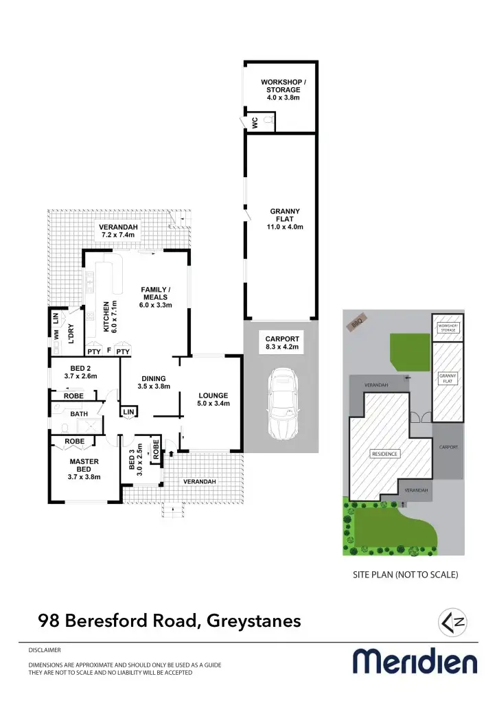 Floorplan of Homely house listing, 98 Beresford Rd, Greystanes NSW 2145