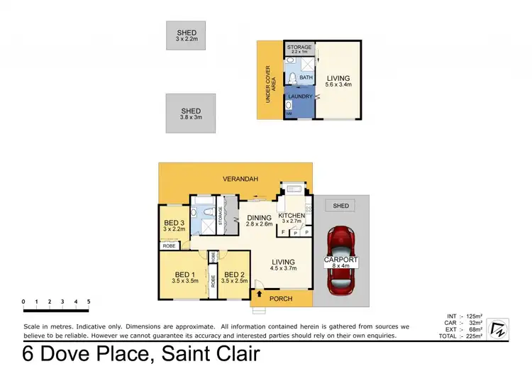 Floorplan of Homely house listing, 6 Dove Place, St Clair NSW 2759