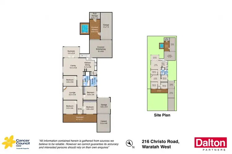 Floorplan of Homely house listing, 216 Christo Road, Waratah West NSW 2298