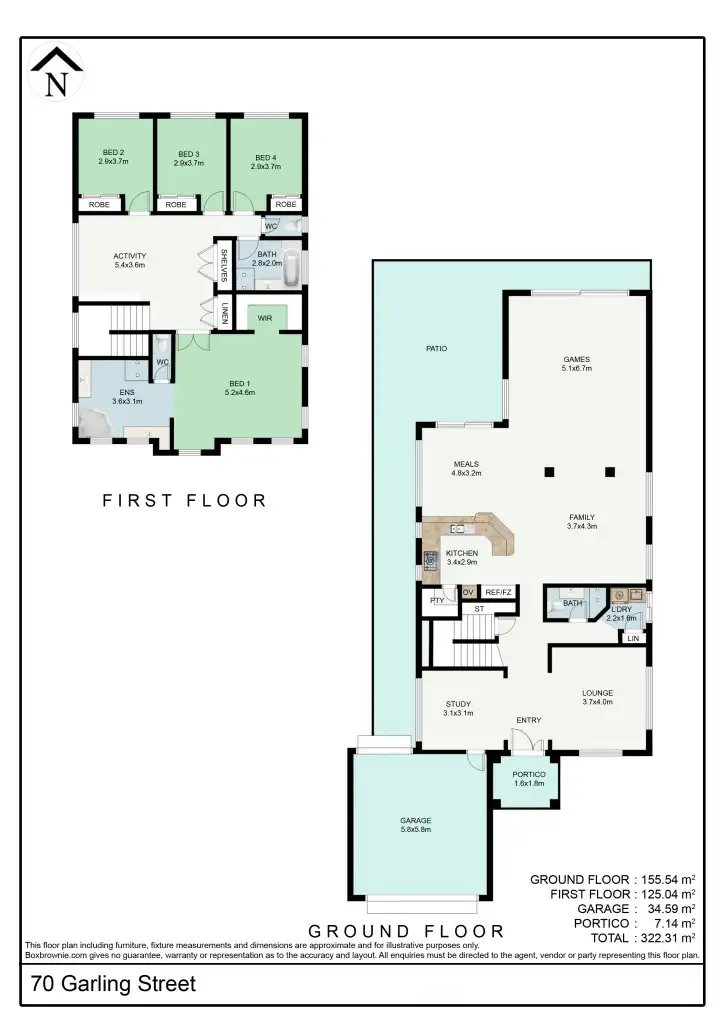 Floorplan of Homely house listing, 70 Garling Street, Willagee WA 6156