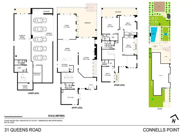 Floorplan of Homely house listing, 31 Queens Road, Connells Point NSW 2221