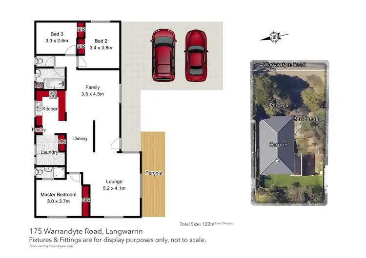 Floorplan of Homely house listing, 175 Warrandyte Road, Langwarrin VIC 3910