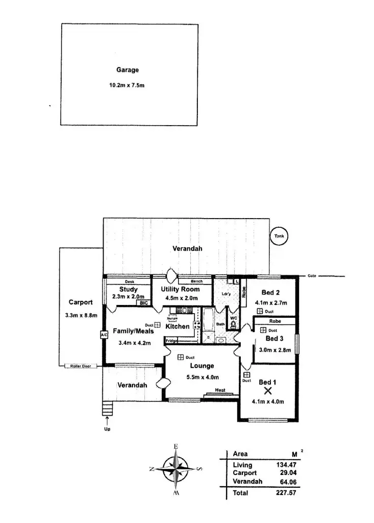 Floorplan of Homely house listing, 23 Elliott Street, Campbelltown SA 5074