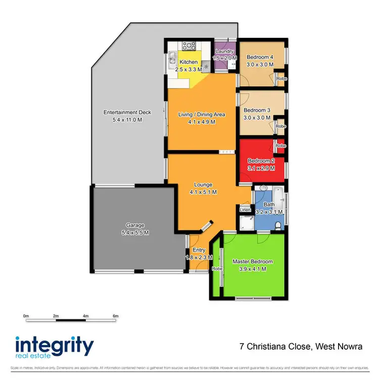 Floorplan of Homely house listing, 7 Christiana Close, West Nowra NSW 2541