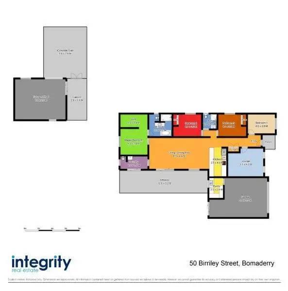 Floorplan of Homely house listing, 50 Birriley Street, Bomaderry NSW 2541