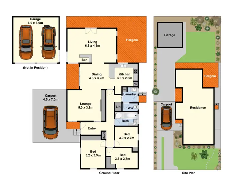 Floorplan of Homely house listing, 21 Fryers Road, Highton VIC 3216