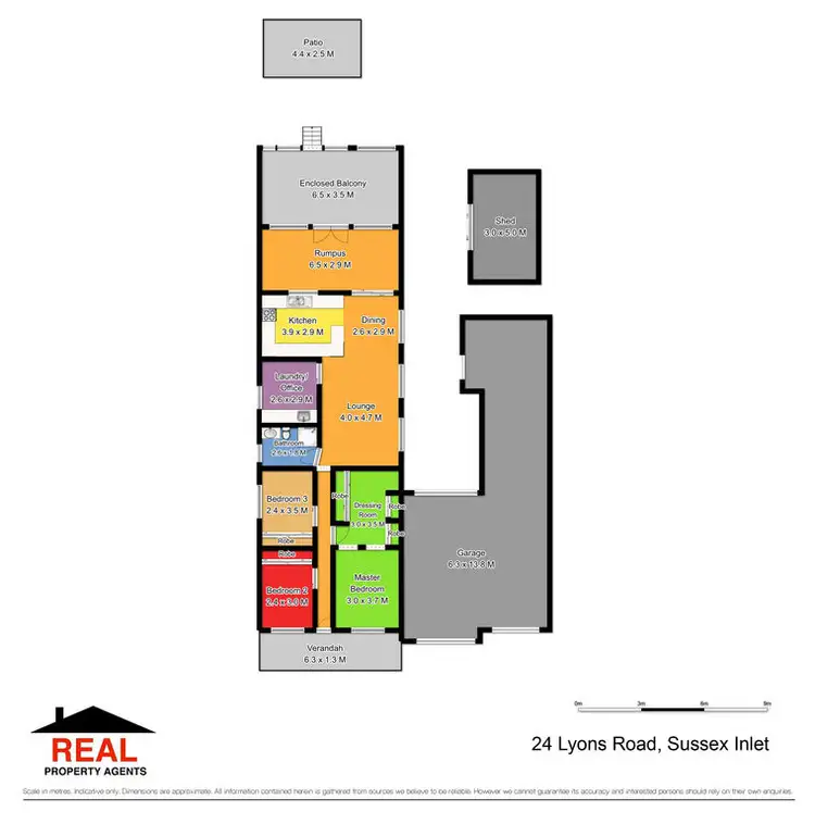 Floorplan of Homely house listing, 24 Lyons Road, Sussex Inlet NSW 2540