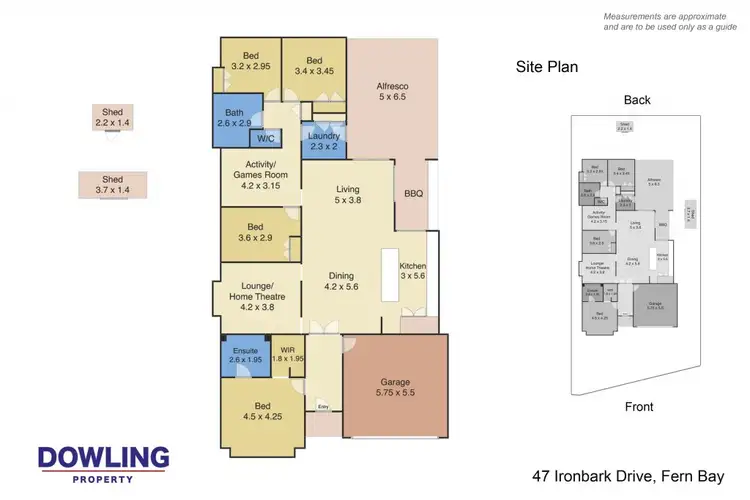Floorplan of Homely house listing, 47 Ironbark Drive, Fern Bay NSW 2295