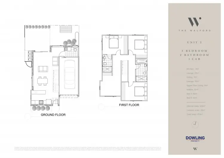 Floorplan of Homely townhouse listing, 2/10 Walford Street, Wallsend NSW 2287