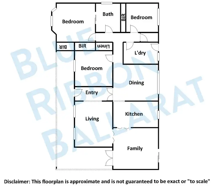 Floorplan of Homely house listing, 140 Mansfield Avenue, Mount Clear VIC 3350
