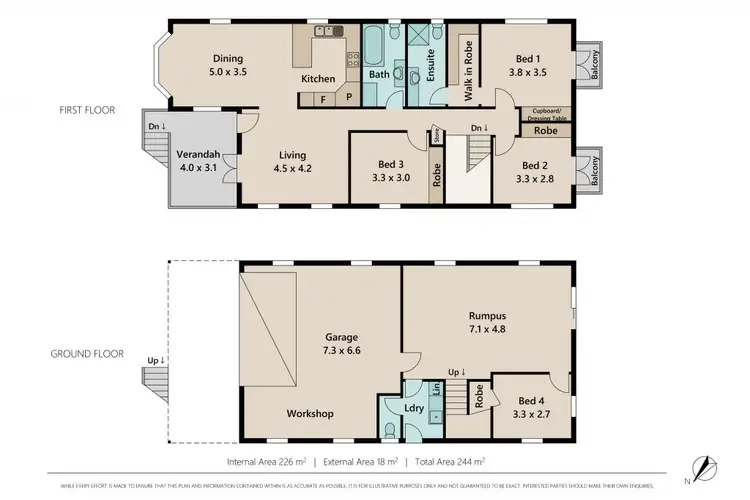 Floorplan of Homely house listing, 16 Munro Street, Auchenflower QLD 4066