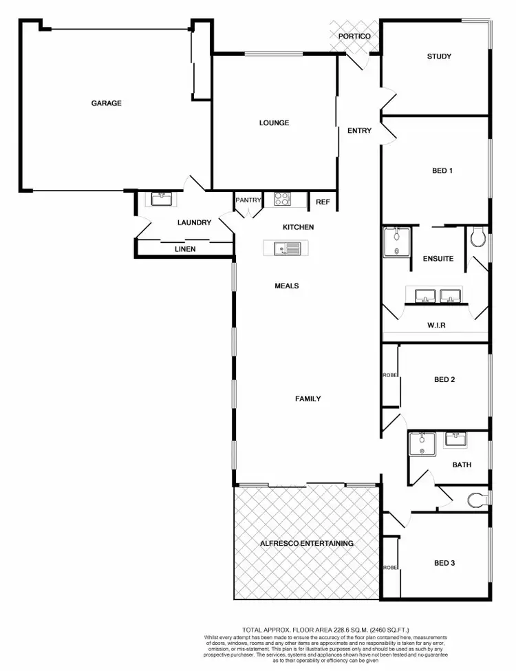 Floorplan of Homely house listing, 69 McIvor Forest Drive, Junortoun VIC 3551