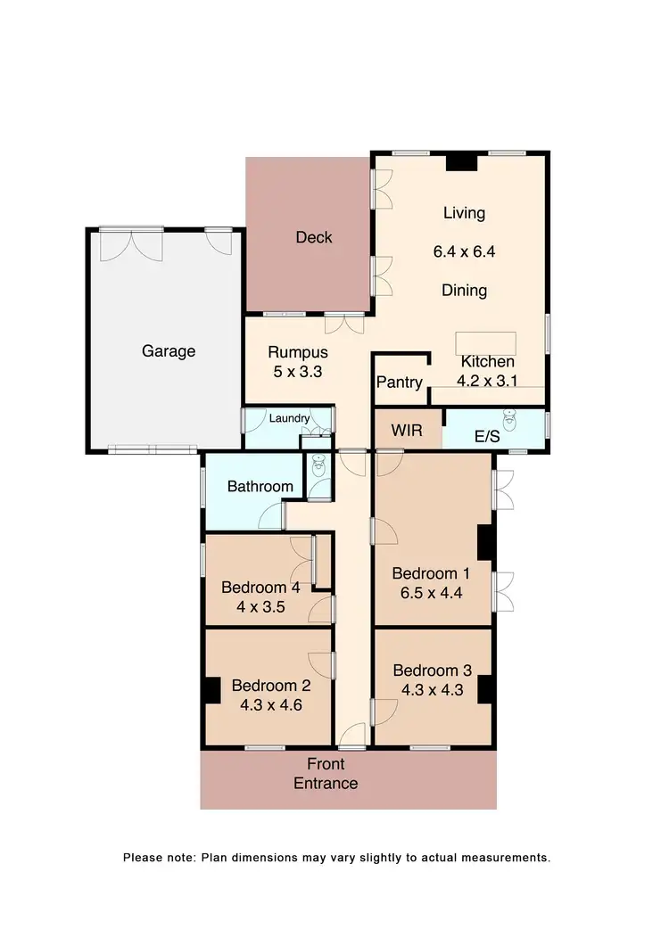 Floorplan of Homely house listing, 16 Eddy Street, Ballarat Central VIC 3350