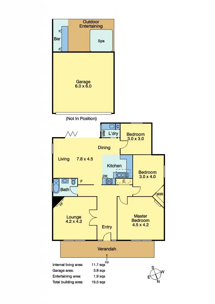 Floorplan of Homely house listing, 68 Bentons Road, Mount Martha VIC 3934