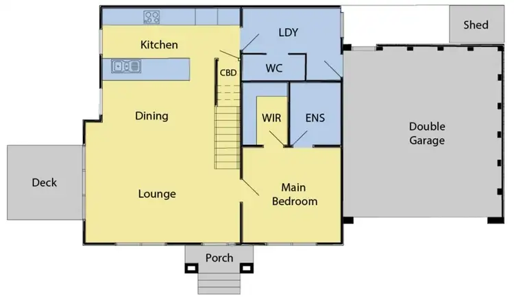 Floorplan of Homely house listing, 1/14 Hermitage Street, Lilydale VIC 3140