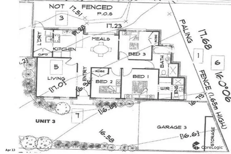 Floorplan of Homely unit listing, 3/334 Stony Point Road, Crib Point VIC 3919