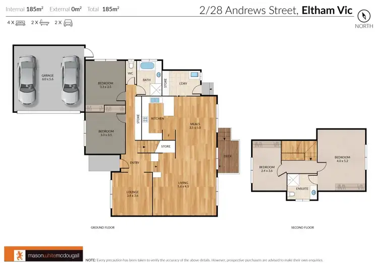 Floorplan of Homely house listing, 2/28 Andrews Street, Eltham VIC 3095