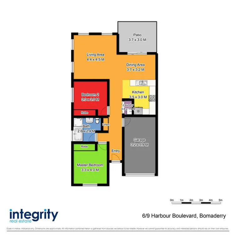 Floorplan of Homely villa listing, 4/9 Harbour Boulevarde, Bomaderry NSW 2541