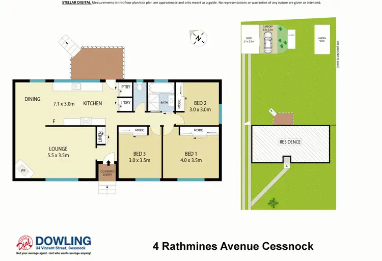 Floorplan of Homely house listing, 4 Rathmines Avenue, Cessnock NSW 2325