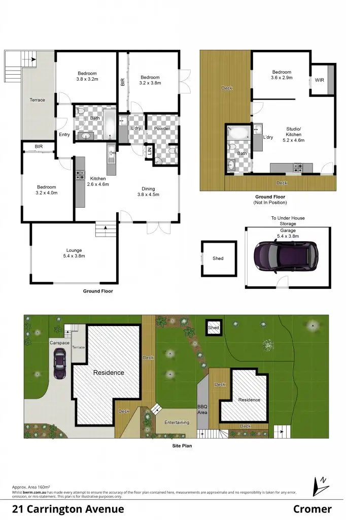 Floorplan of Homely house listing, 21 Carrington Avenue, Cromer NSW 2099