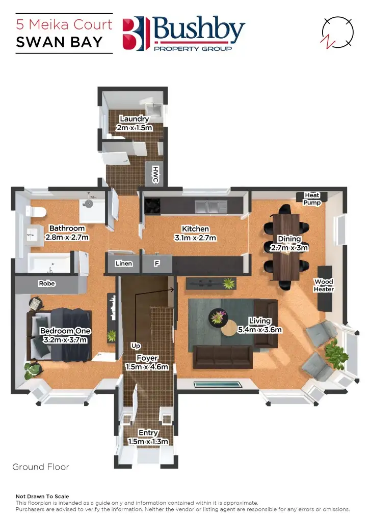 Floorplan of Homely house listing, 5 Meika Court, Swan Bay TAS 7252