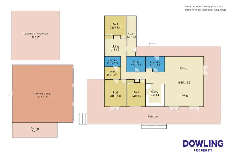 Floorplan of Homely rural property listing, 209 Faulkland Road, Gloucester NSW 2422