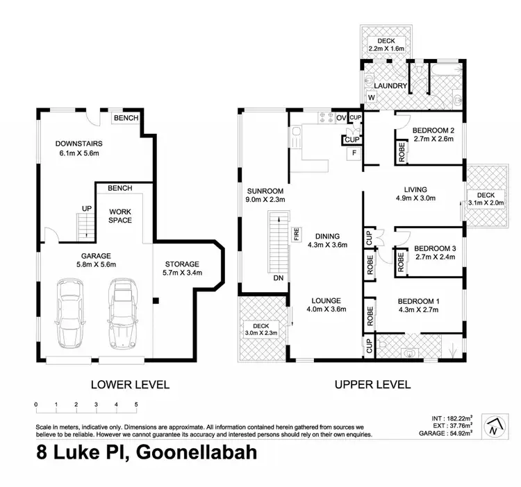 Floorplan of Homely house listing, 8 Luke Place, Goonellabah NSW 2480