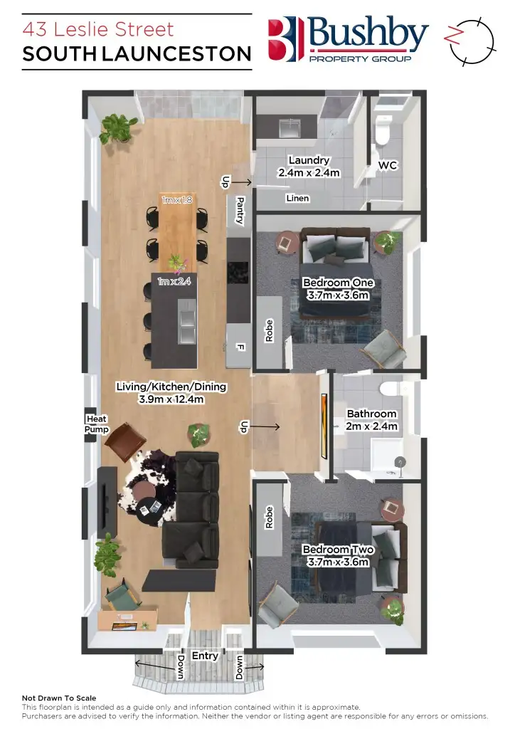 Floorplan of Homely house listing, 43 Leslie Street, South Launceston TAS 7249