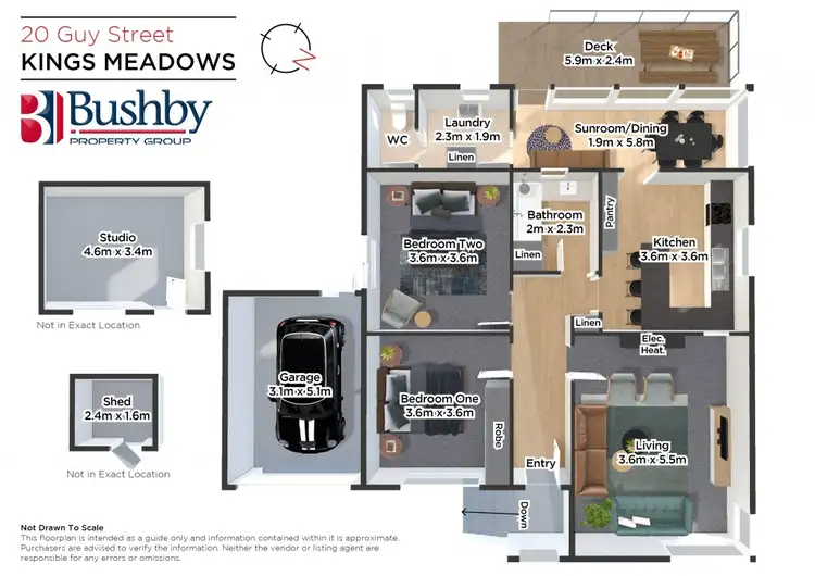 Floorplan of Homely house listing, 20 Guy Street, Kings Meadows TAS 7249