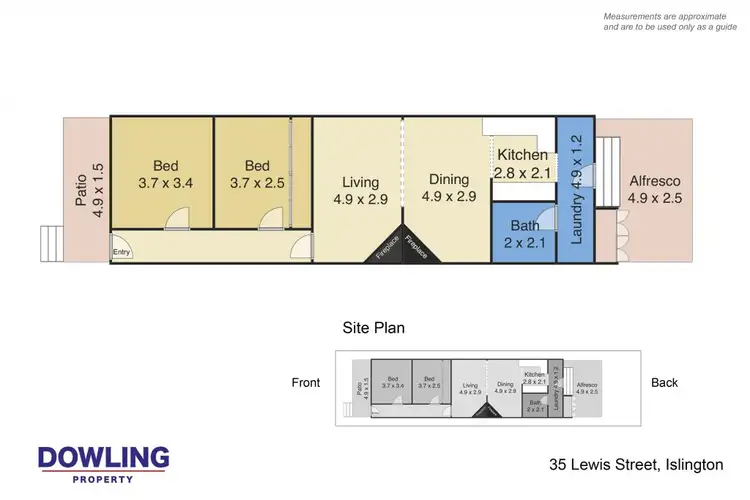 Floorplan of Homely house listing, 35 Lewis Street, Islington NSW 2296