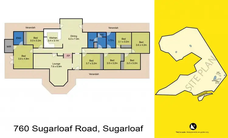 Floorplan of Homely rural property listing, 760 Sugarloaf Road, Dungog NSW 2420