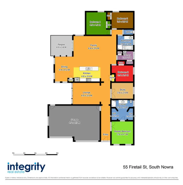 Floorplan of Homely house listing, 55 Firetail Street, South Nowra NSW 2541