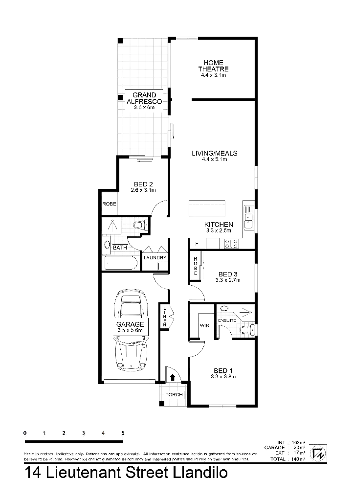 Floorplan of Homely house listing, 14 Lieutenant Street, Llandilo NSW 2747