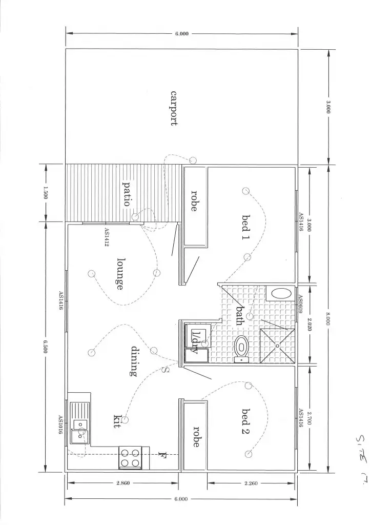 Floorplan of Homely house listing, LOT 17 & 18, 419 Tarean Road, Karuah NSW 2324