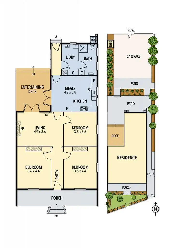 Floorplan of Homely house listing, 5 Alfred Crescent, Fitzroy North VIC 3068