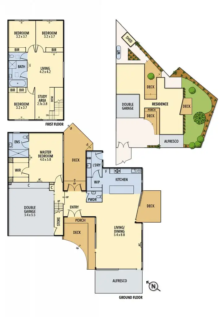 Floorplan of Homely house listing, 22A Lowther Street, Alphington VIC 3078