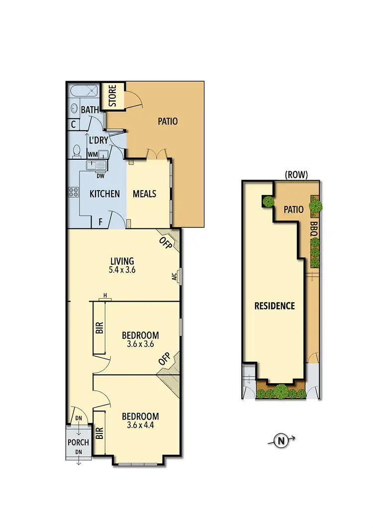 Floorplan of Homely house listing, 4 Bell Street, Richmond VIC 3121