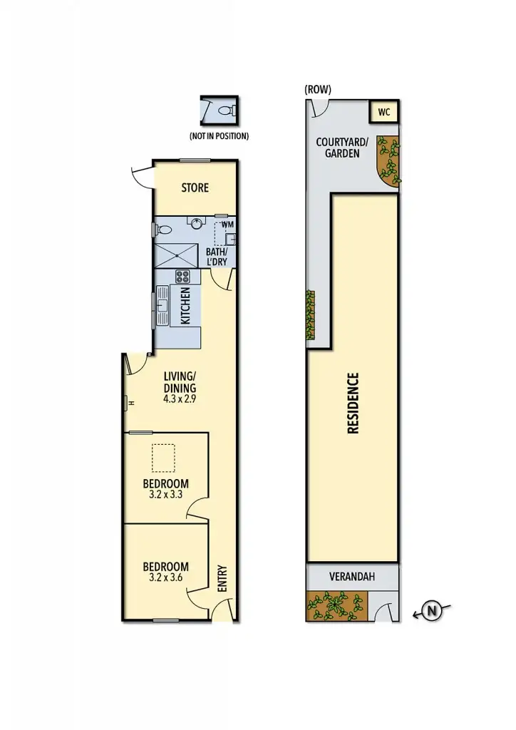 Floorplan of Homely house listing, 10 Charles Street, Carlton VIC 3053