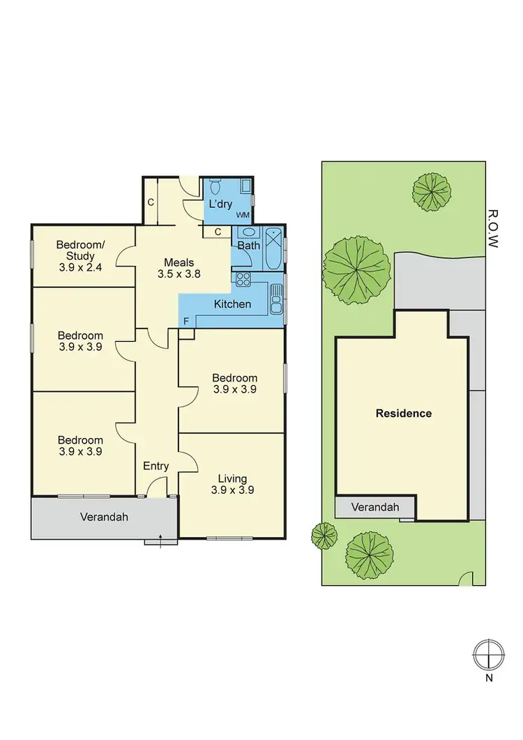 Floorplan of Homely house listing, 264 Barkly Street, Fitzroy North VIC 3068