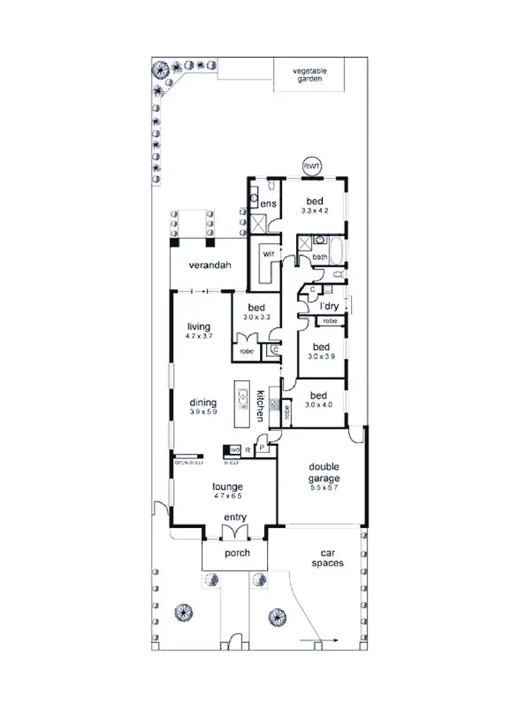 Floorplan of Homely house listing, 50 Victoria Road, Northcote VIC 3070