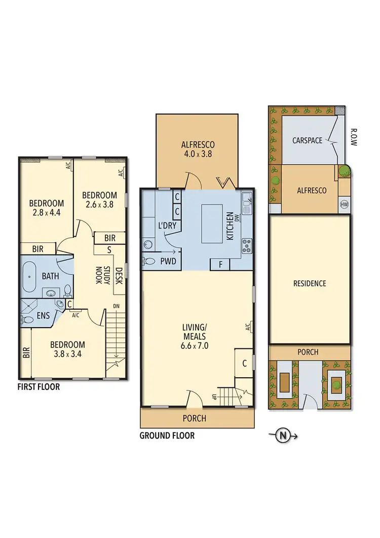 Floorplan of Homely house listing, 65 Budd Street, Collingwood VIC 3066