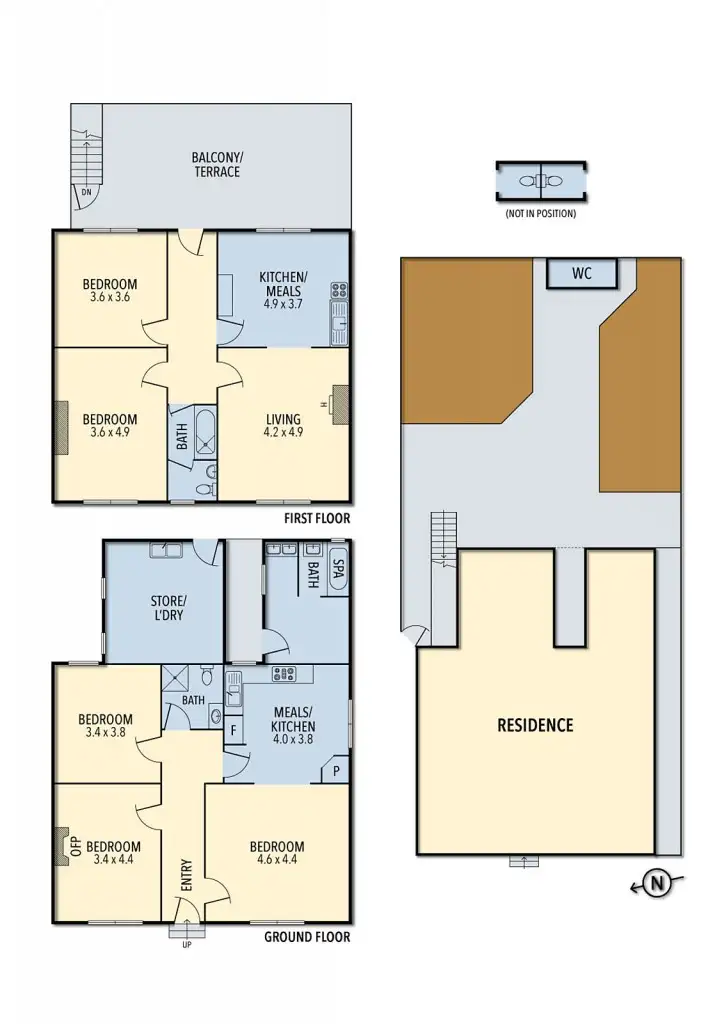 Floorplan of Homely house listing, 22 Park Street, Abbotsford VIC 3067