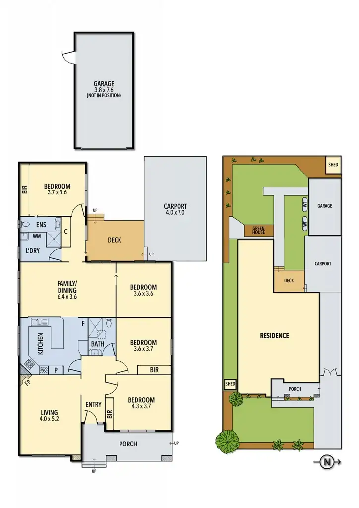 Floorplan of Homely house listing, 21 Sapphire Street, Preston VIC 3072