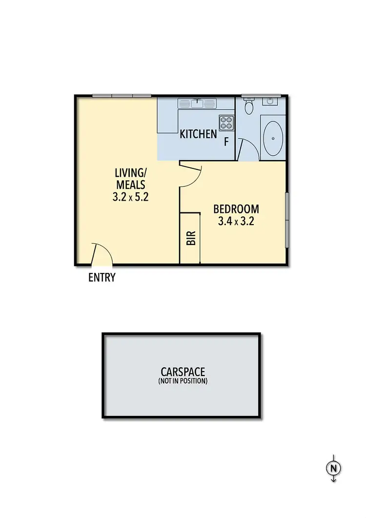 Floorplan of Homely apartment listing, 6/30 Ross Street, Northcote VIC 3070