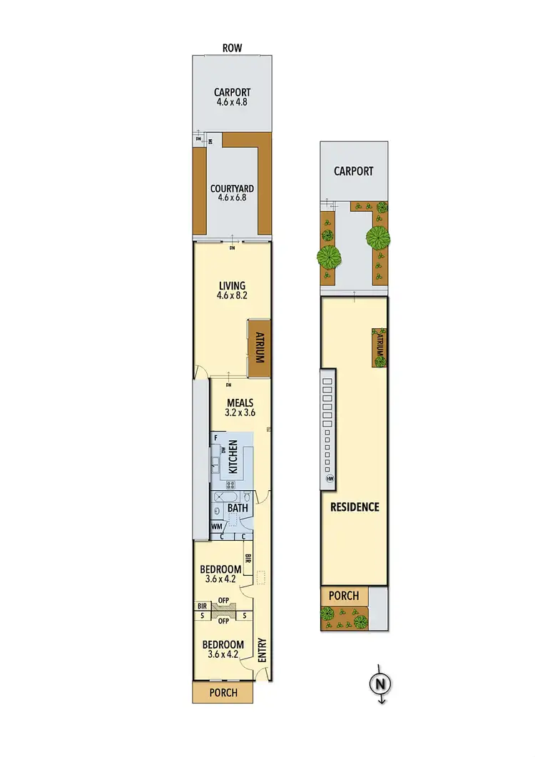 Floorplan of Homely house listing, 8 Barkly Street, Fitzroy North VIC 3068