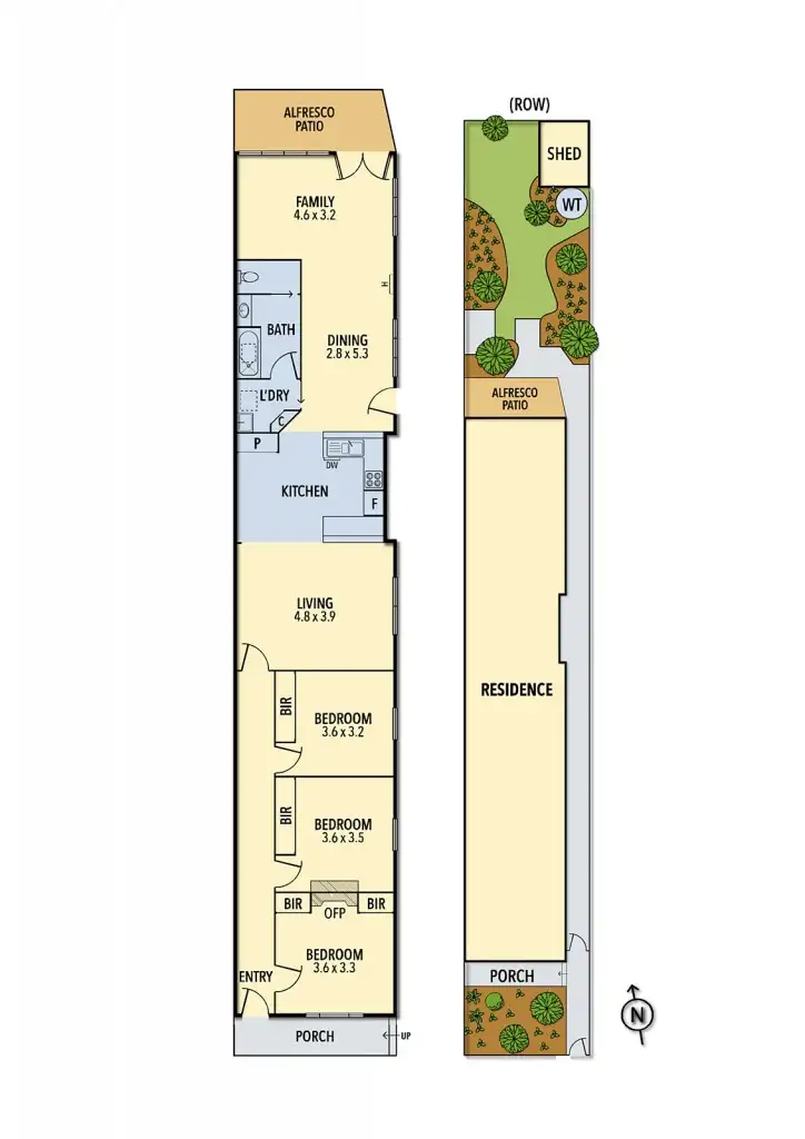 Floorplan of Homely house listing, 89 Mitchell Street, Brunswick VIC 3056