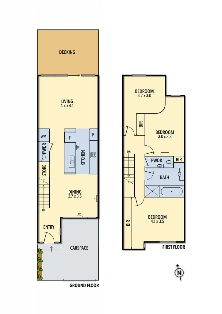 Floorplan of Homely house listing, 28 Bougainville Place, Princes Hill VIC 3054