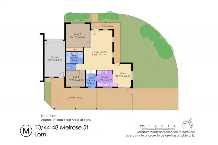 Floorplan of Homely house listing, 10/44-48 Melrose Street, Lorn NSW 2320