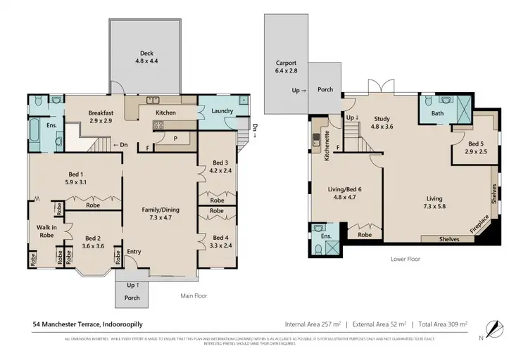 Floorplan of Homely house listing, 54 Manchester Terrace, Indooroopilly QLD 4068